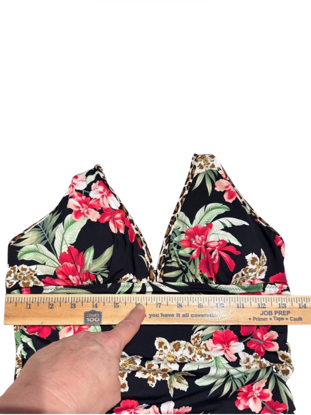 NWOT Tommy Bahama Lily Cat Reversible Halter Tankini Top - Picture 14 of 16